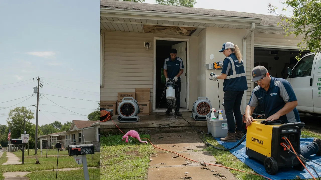 Storm Damage Water Removal in Rosedale, IN near me